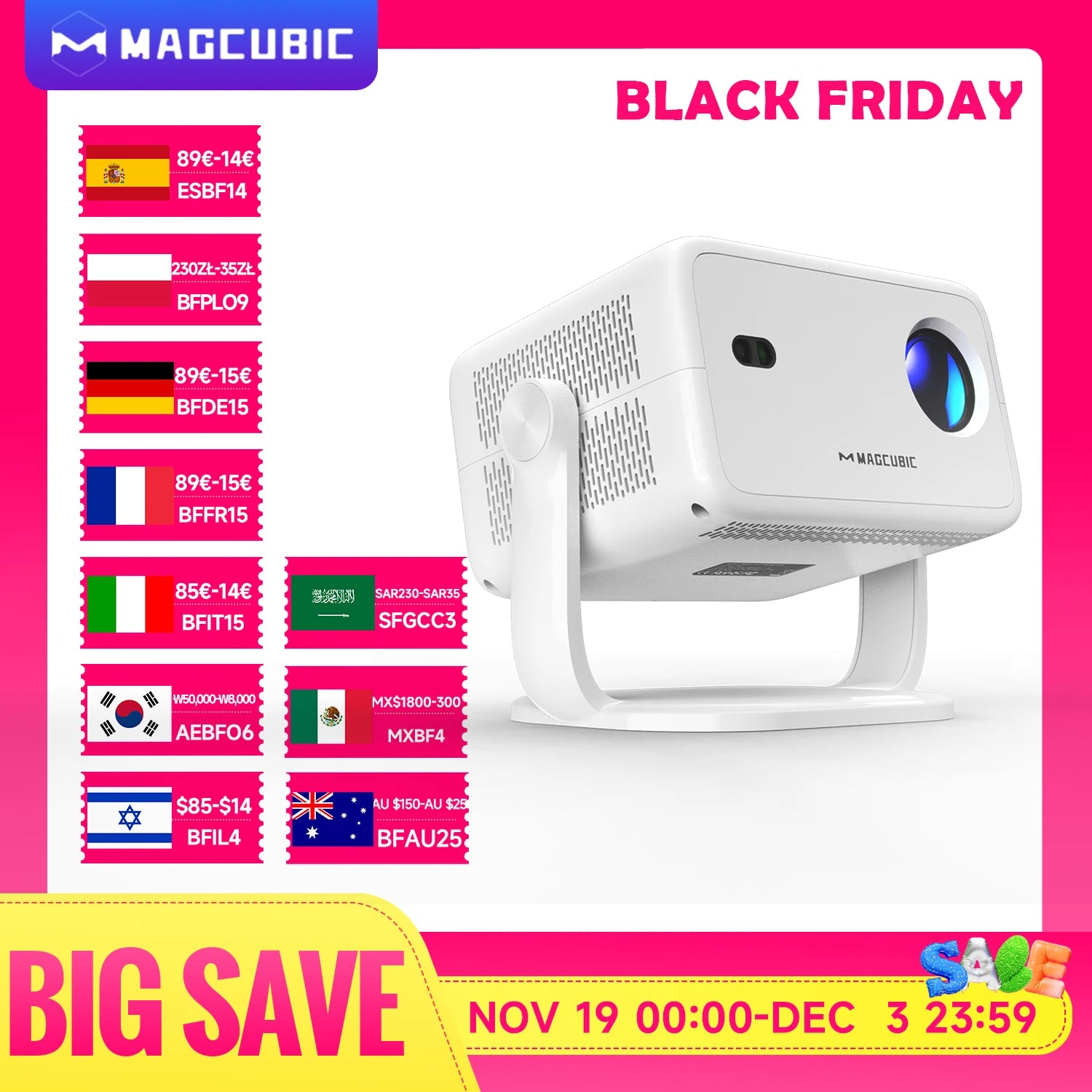 Magcubic 8K L018 Projector